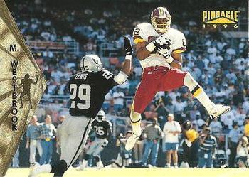 Michael Westbrook Washington Redskins 1996 Pinnacle NFL #63